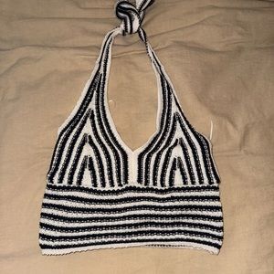 Hollister crochet top